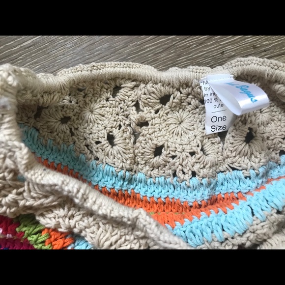 Multi colored Beach Crochet shorts by ANDI BAGUS - Picture 4 of 4